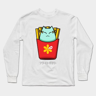 Bang Dream Pastel Palletes Hikawa Hina French Fries Ver A Long Sleeve T-Shirt